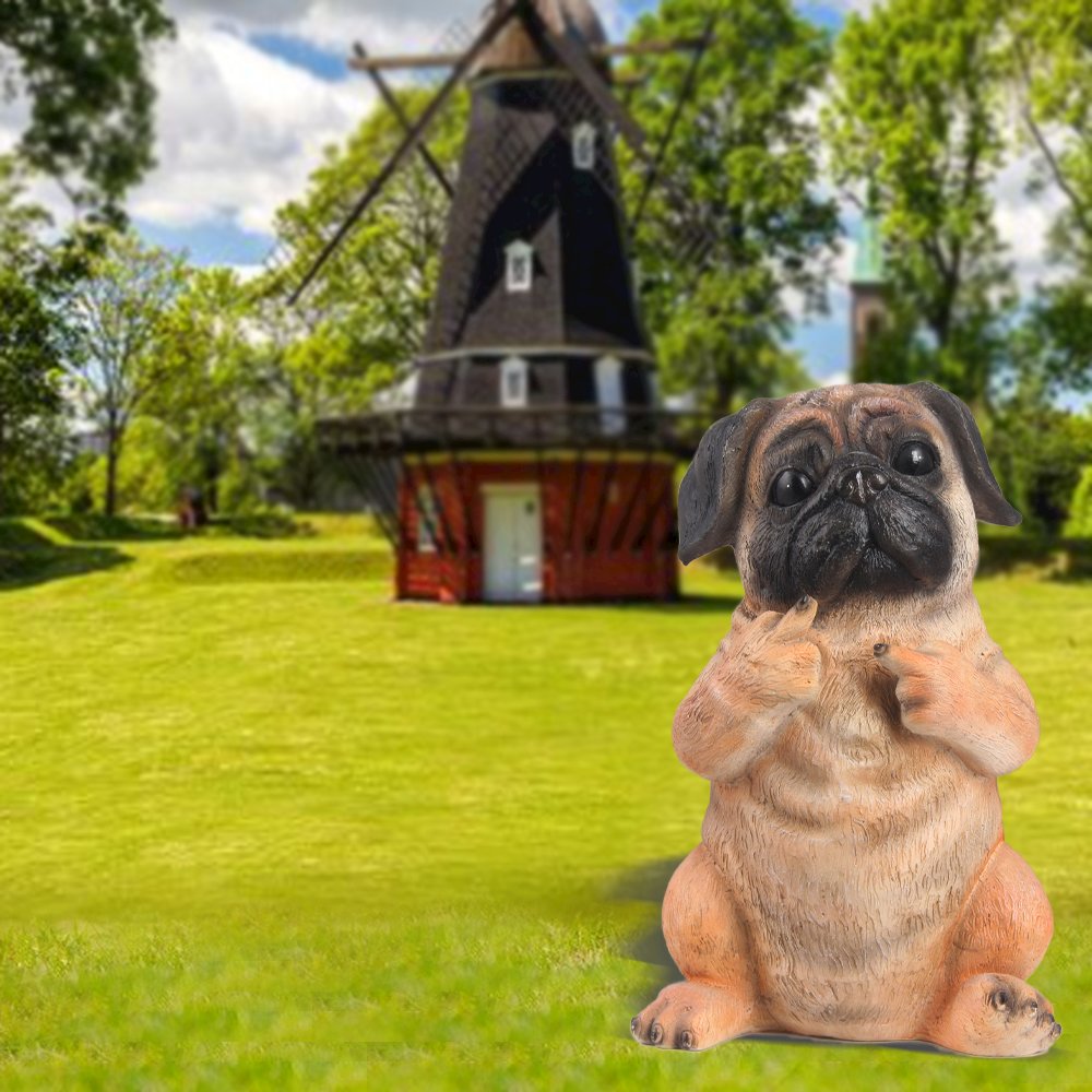 Pug Puppy Sitting. Picture 5