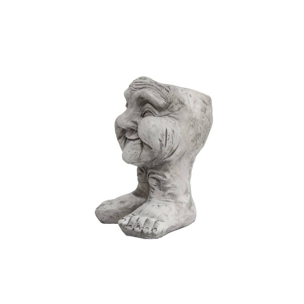 Whimsical Harmony - Old Lady Planter Pot. Picture 4