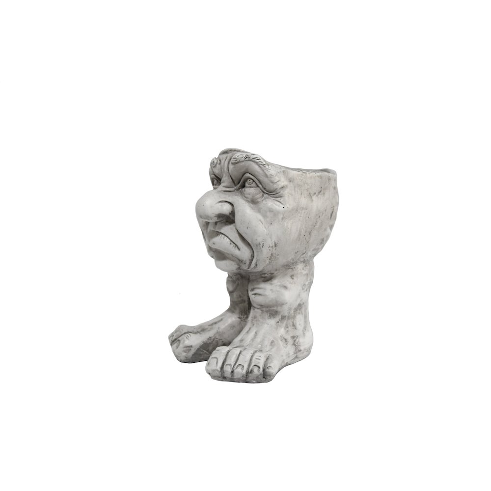 Laughing Greenery: Sprout Smiles with Our Hilarious Funny Man Planter Pot. Picture 4
