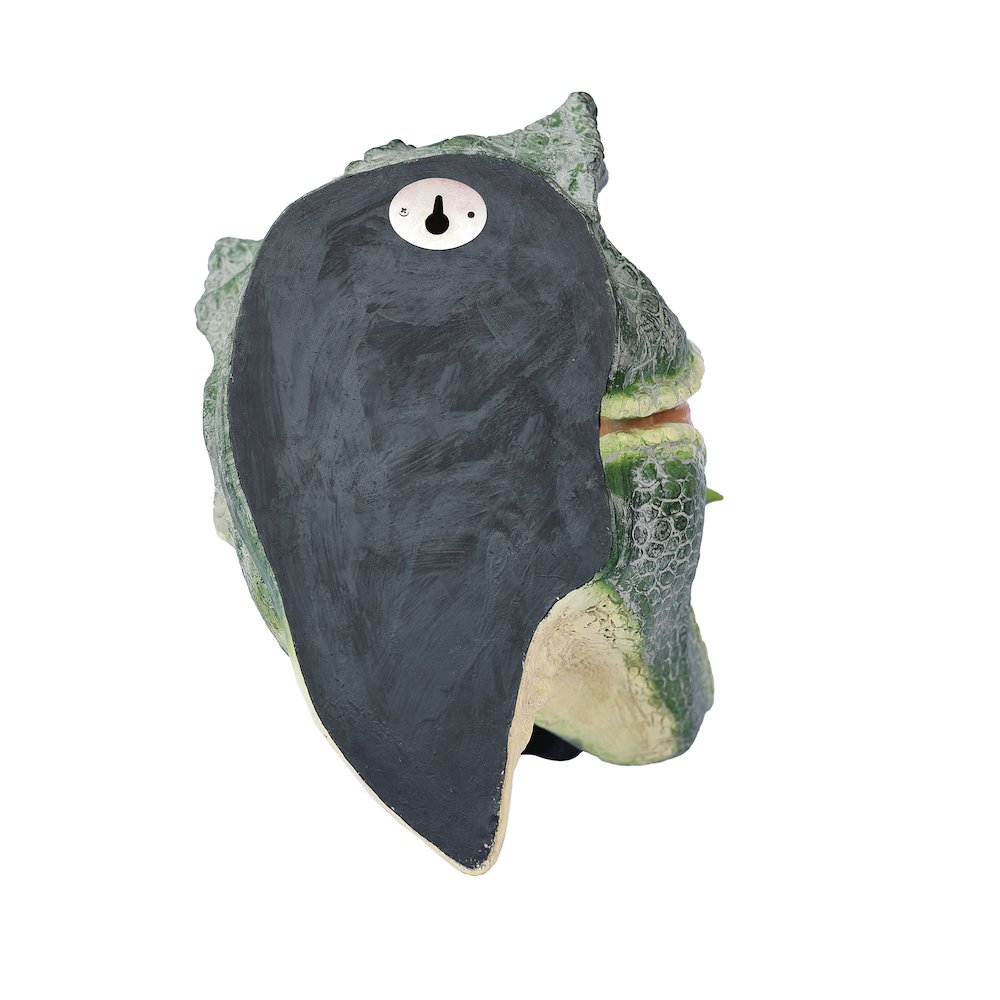 Dinosaur Head Sculpture Wall Mounted Ornament. Picture 5