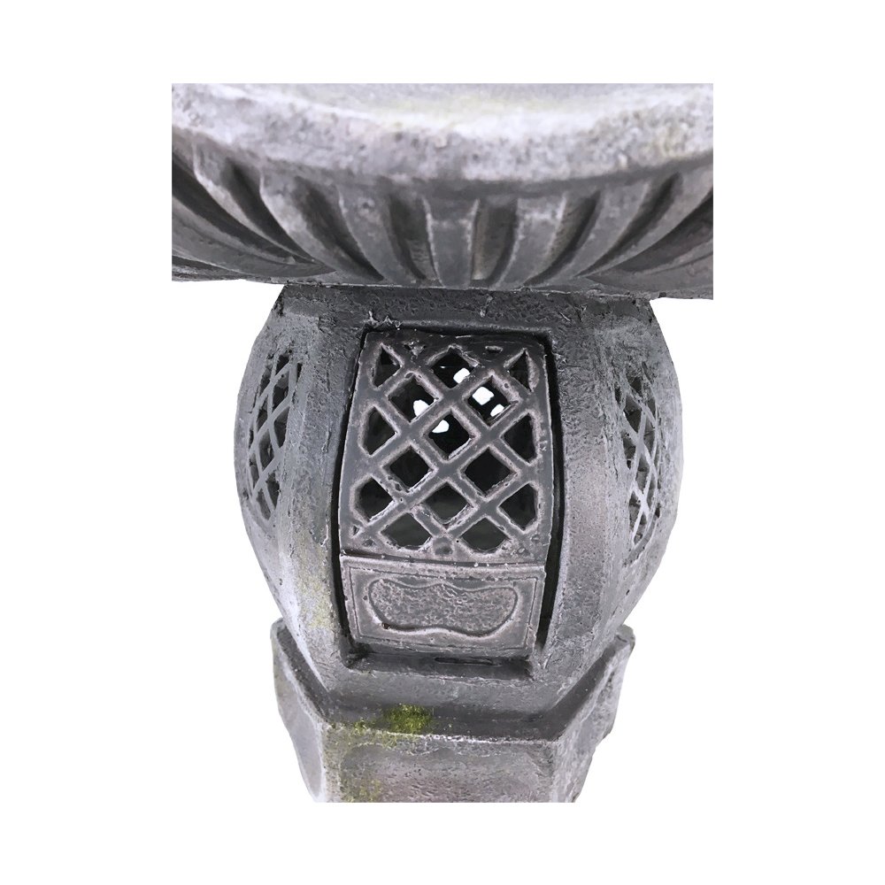 36In Grey Stone Lantern. Picture 4