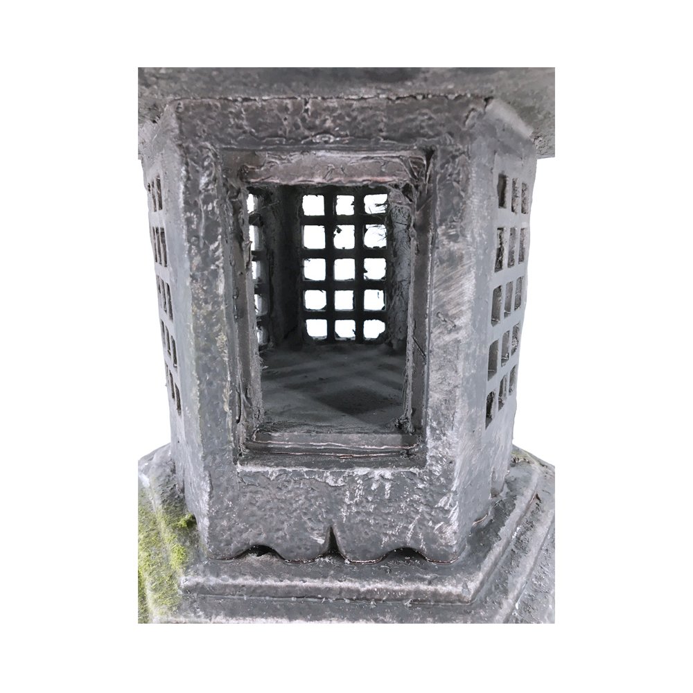 38In Grey Stone Pagoda Lantern. Picture 4