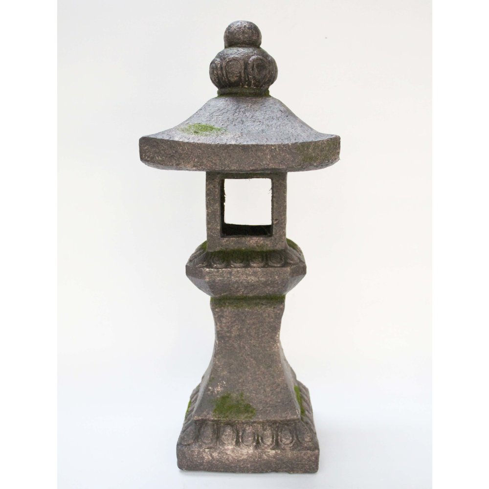 27In Grey Stone Pagoda Lantern. Picture 2
