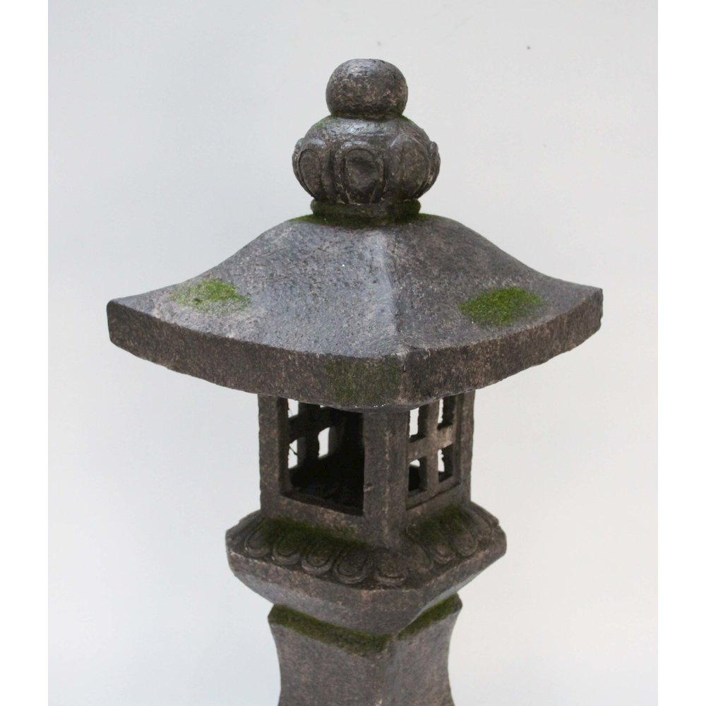 27In Grey Stone Pagoda Lantern. Picture 4