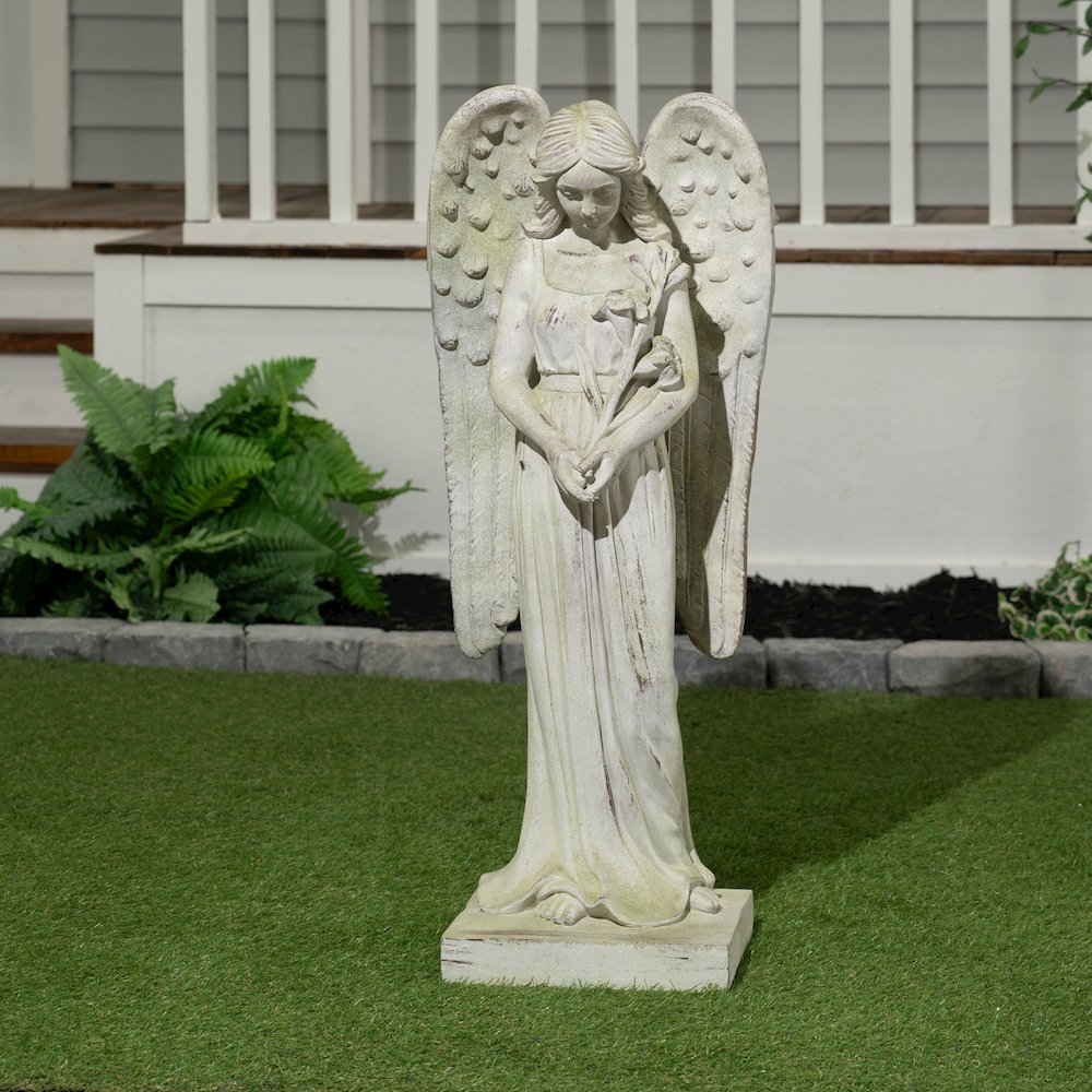 Clayfibre-Angel Standing. Picture 2