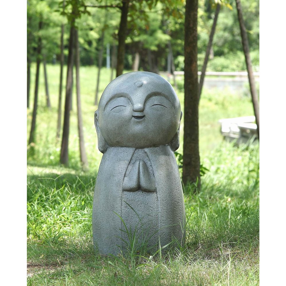 Praying Lucky Japanese Jizo. Picture 8