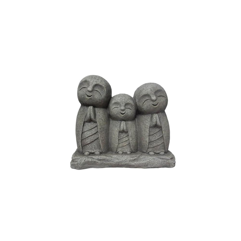 Lucky Japanese Jizo Family Praying. Picture 2