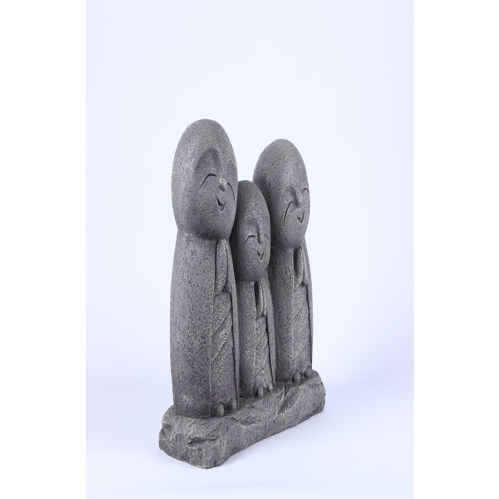 Lucky Japanese Jizo Family Praying. Picture 3