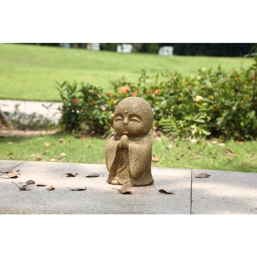 Lucky Japanese Jizo Praying. Picture 3