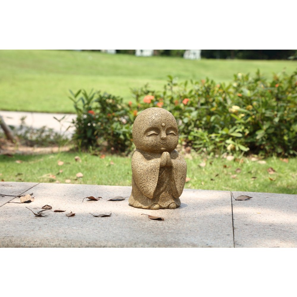Lucky Japanese Jizo Praying. Picture 9