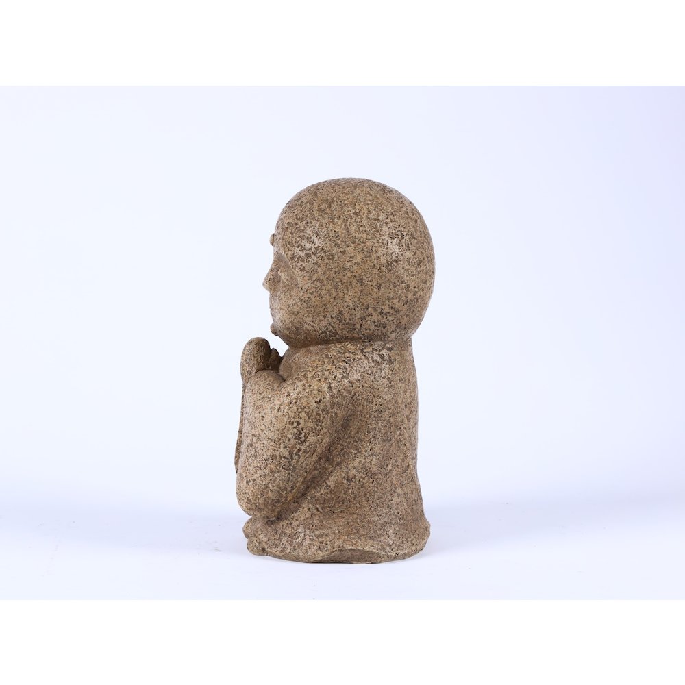 Lucky Japanese Jizo Praying. Picture 1