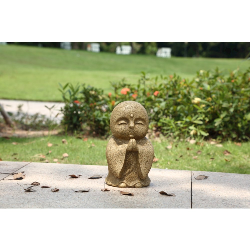 Lucky Japanese Jizo Praying. Picture 6