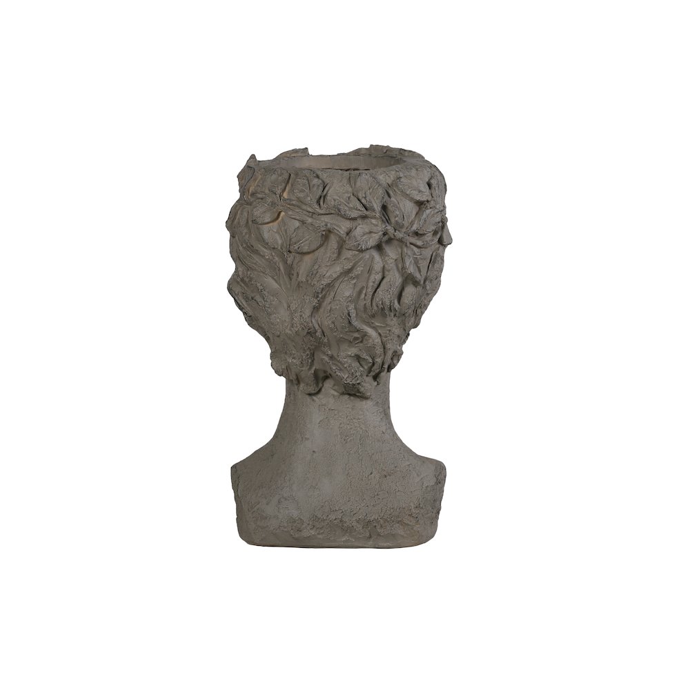 Elegante Petite Woman Head Plant Stand Statue. Picture 5