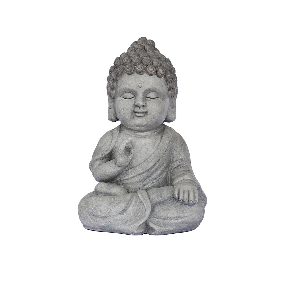 14in Meditating Buddha Statue. Picture 1