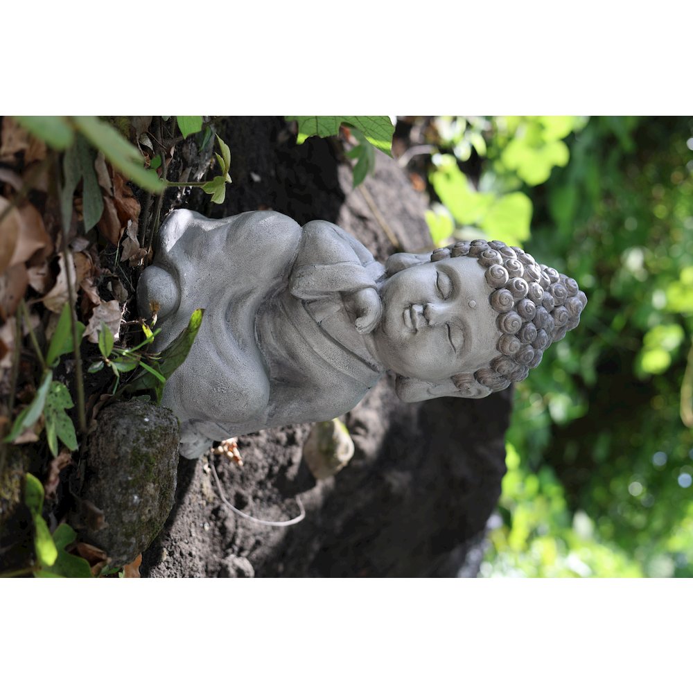 14in Sleeping Baby Buddha Statue. Picture 2