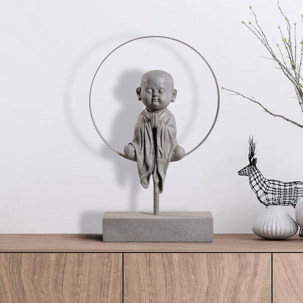 Little Monk Home Decor Tabletop Ornament. Picture 2