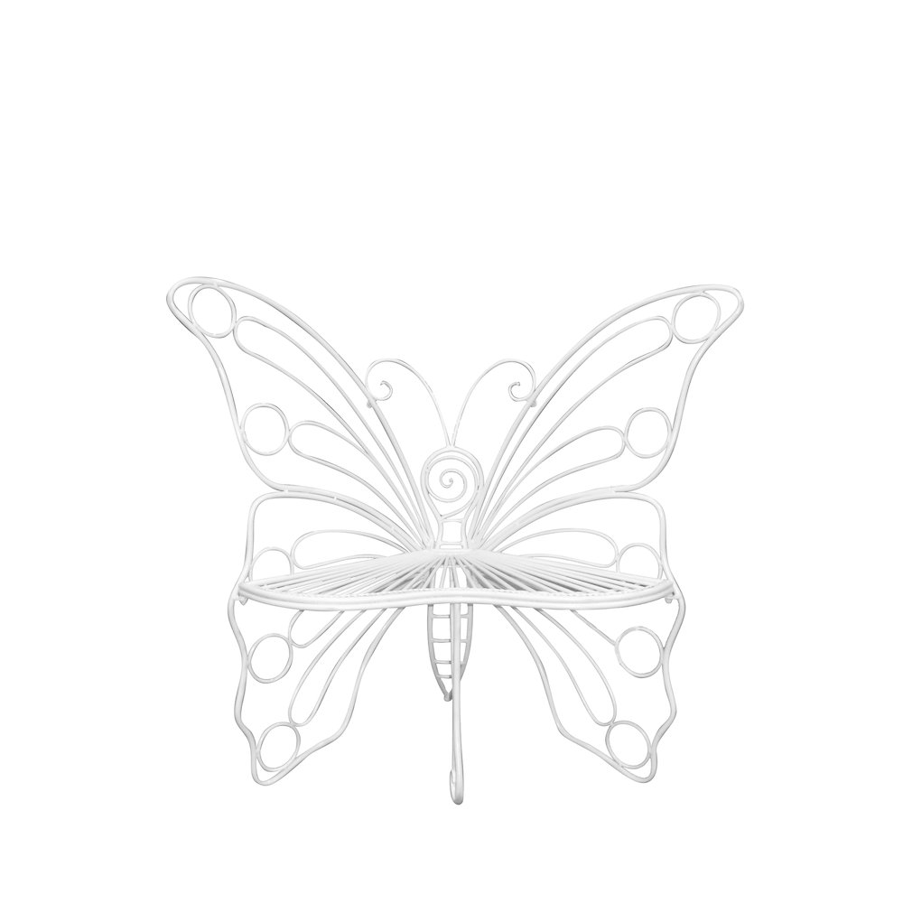 White Butterfly Chair. Picture 1