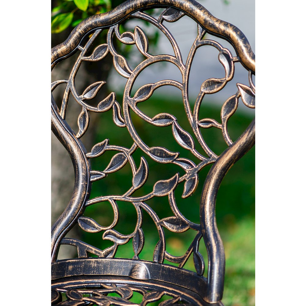 Bronze Bistro Set. Picture 7