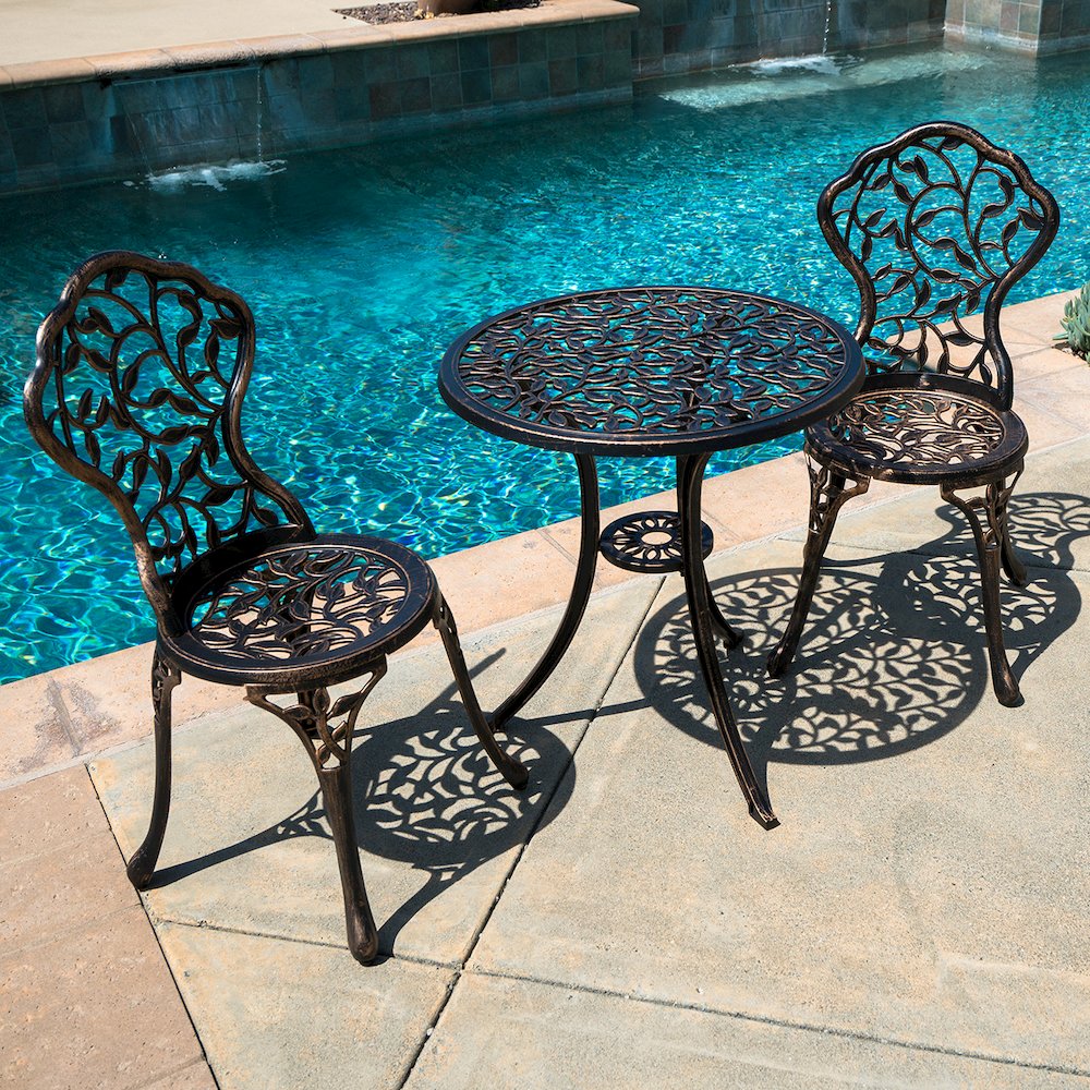 Bronze Bistro Set. Picture 5