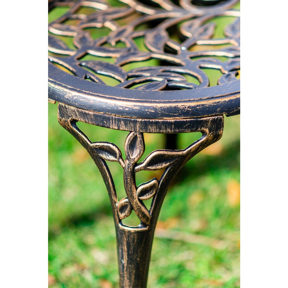Bronze Bistro Set. Picture 3