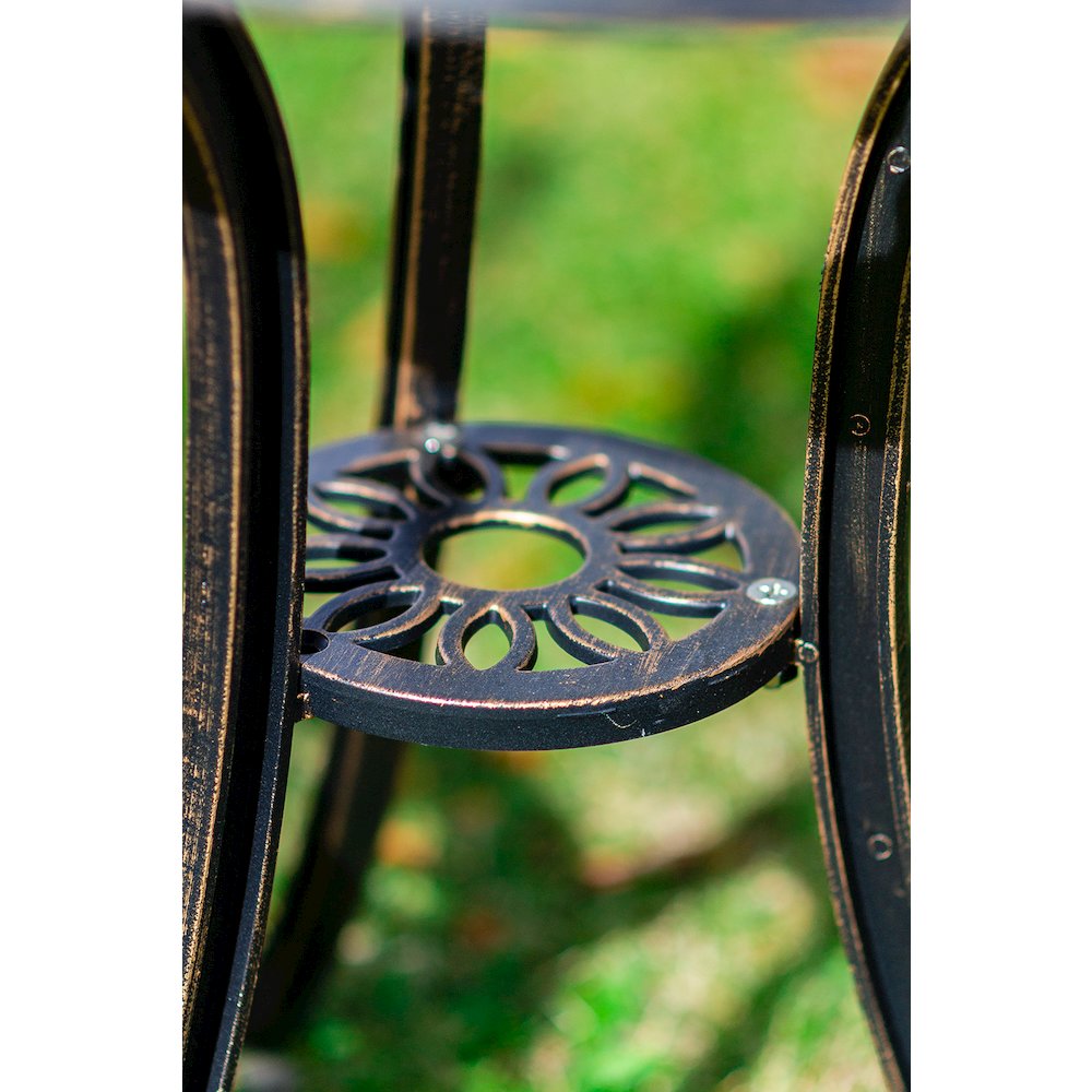 Bronze Bistro Set. Picture 4