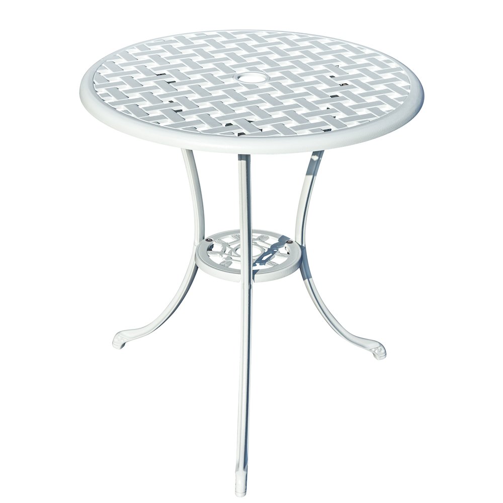 White Haven Retreat- All-Weather Cast Aluminium Bistro Set. Picture 5