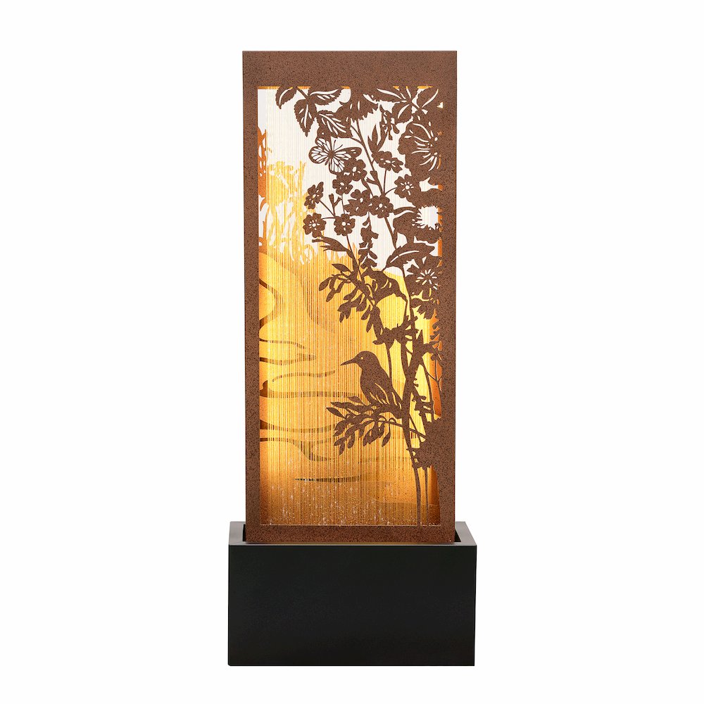 3-Layer Icebird Scenery Fountain with LED Lighting. Picture 1