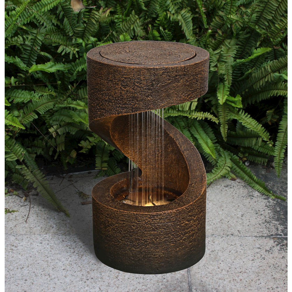14' Wodden Fountain with LED. Picture 6