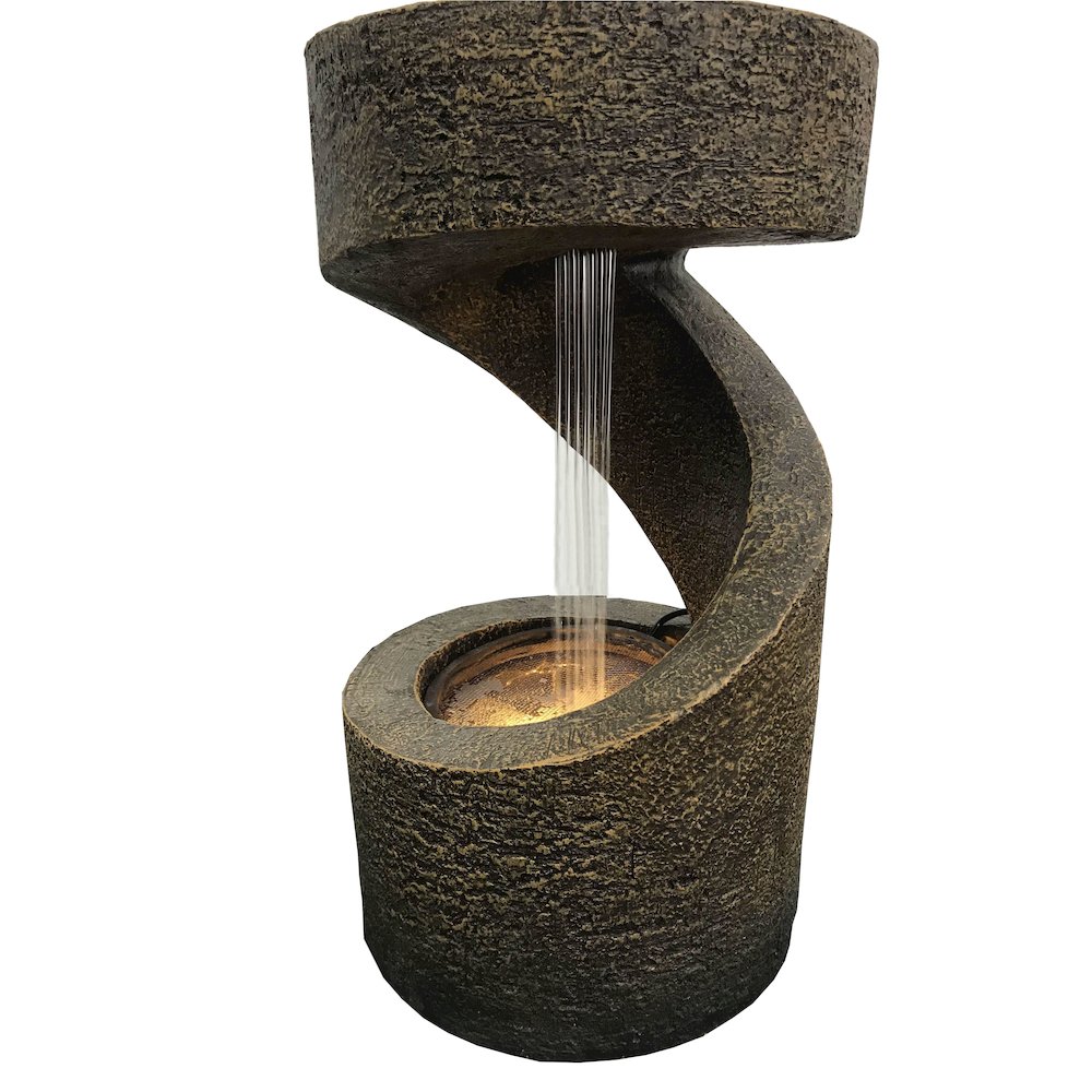 14' Wodden Fountain with LED. Picture 2