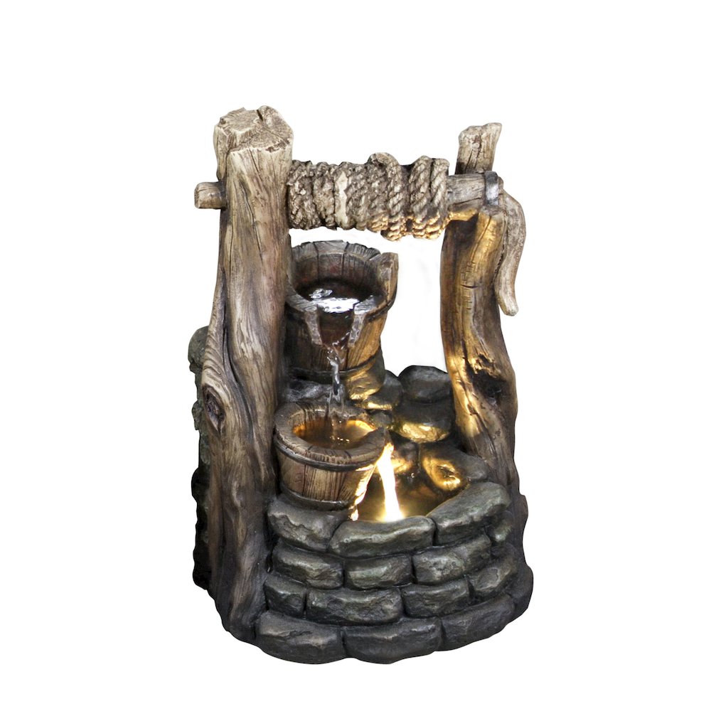 Well Fountain W/2 Buckets & LED. Picture 2