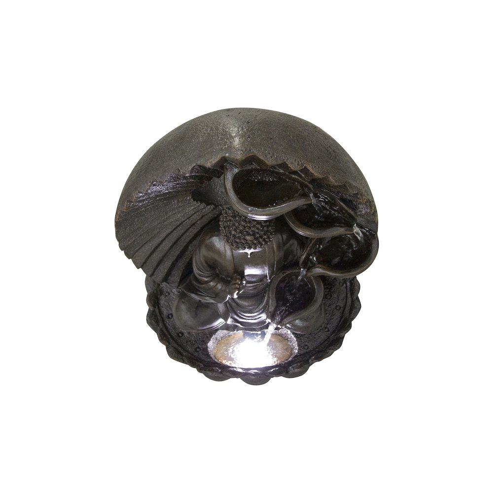 Stacking Bowls Buddha Fountain W/Wt LED. Picture 4