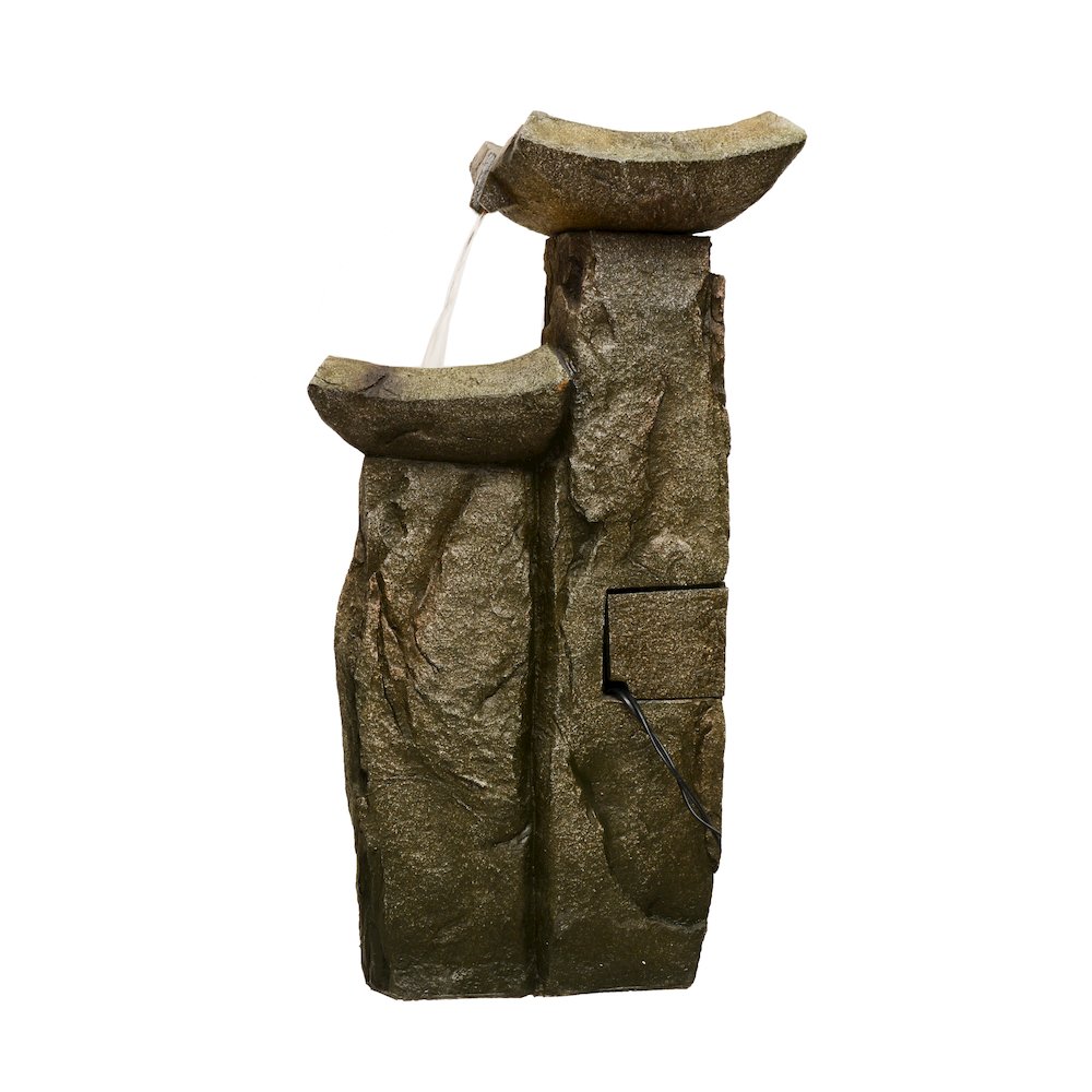 Cascading Fountain with 3 Warm White LED Lights. Picture 3