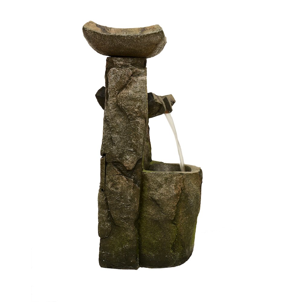 Cascading Fountain with 3 Warm White LED Lights. Picture 4
