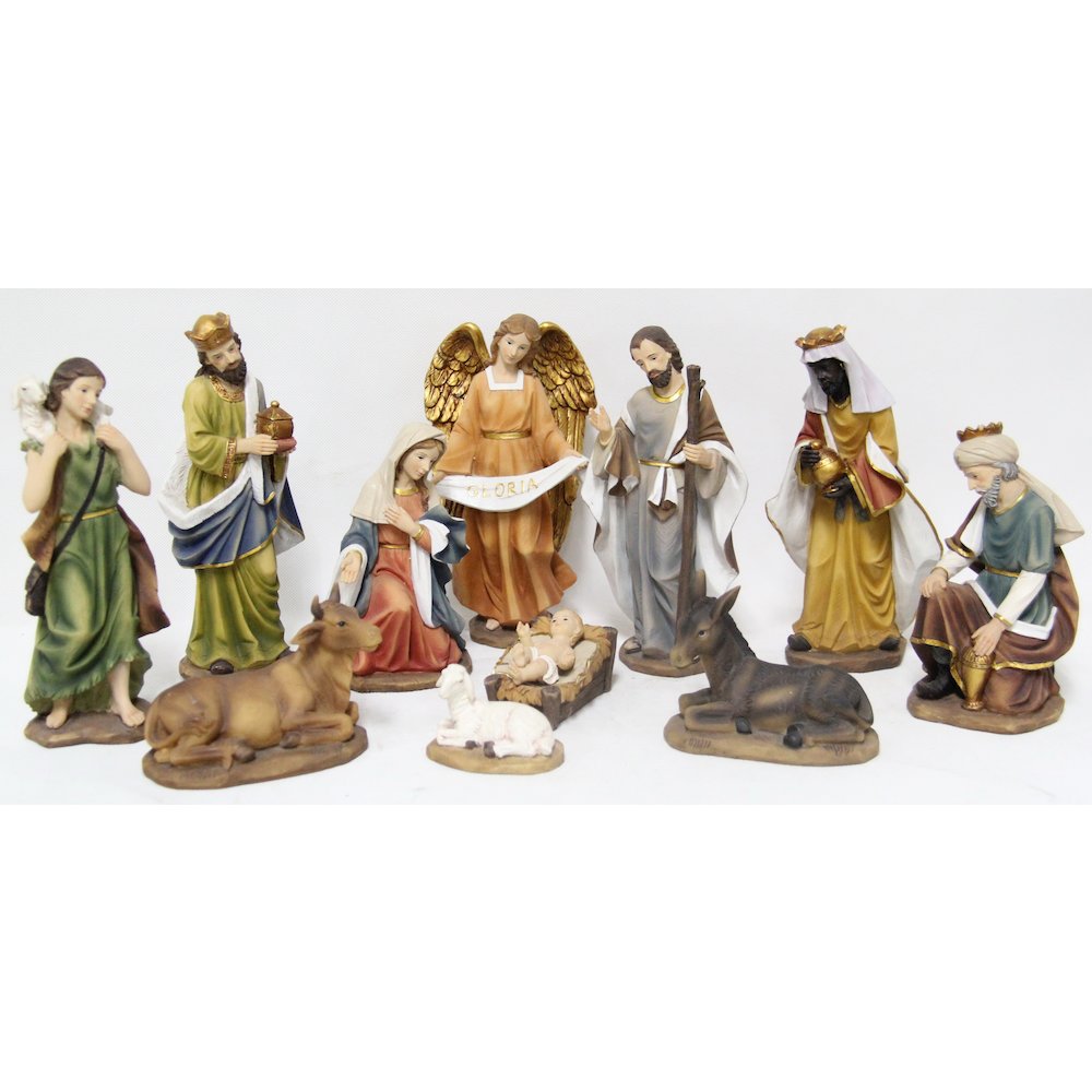 11 Pc Nativity Set - 8 Inch H. Picture 2