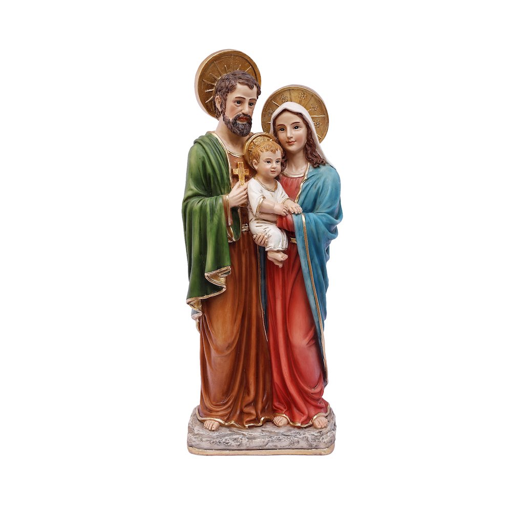 12in Holy Family Figure Statue Religious Decor. Picture 1