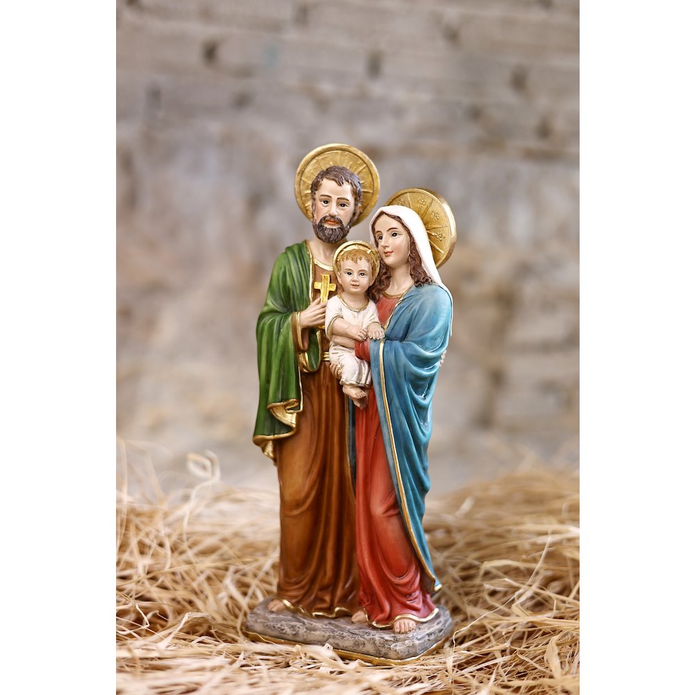 12in Holy Family Figure Statue Religious Decor. Picture 2