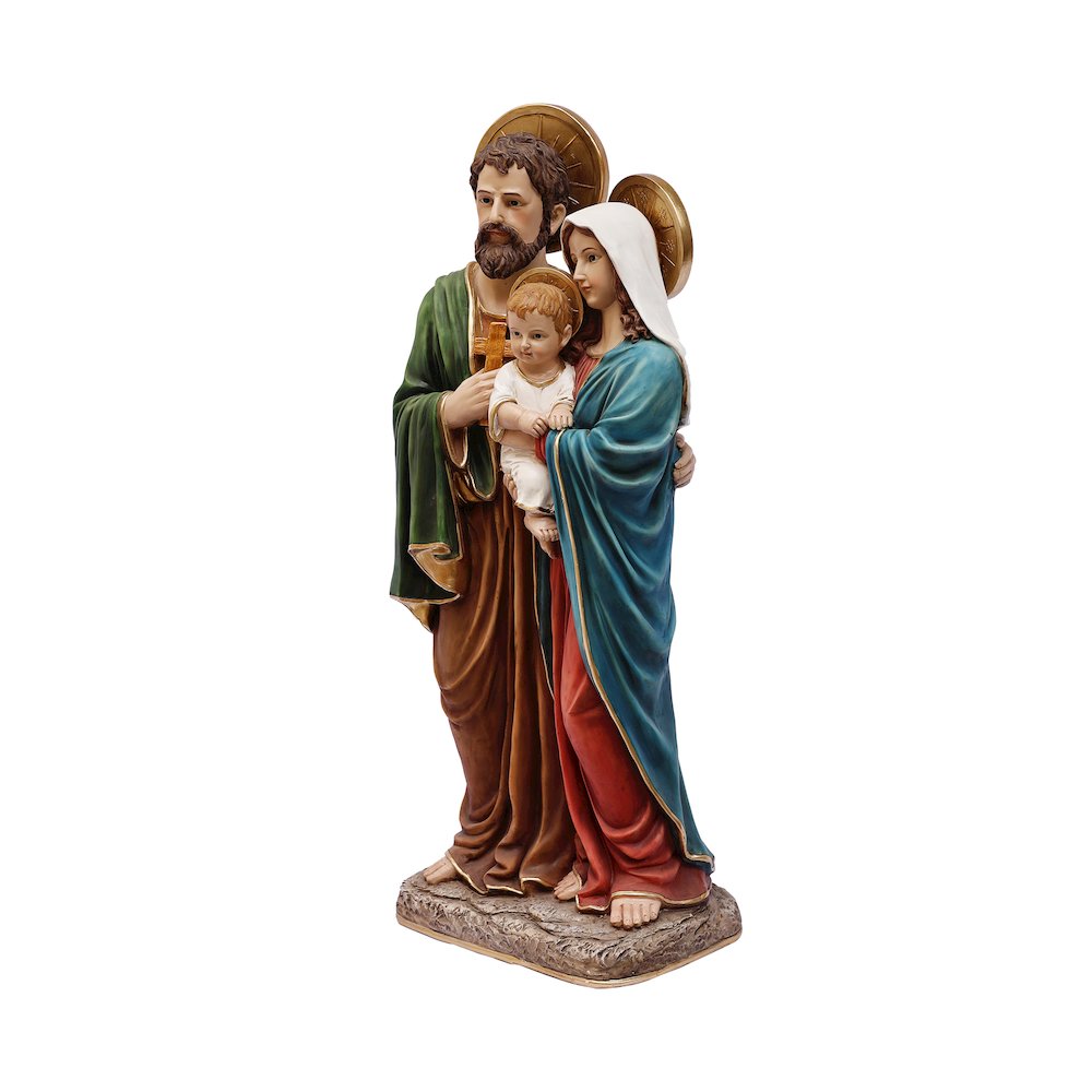 33in Holy Family Figure Statue Religious Decor Indoor/Outdoor. Picture 4