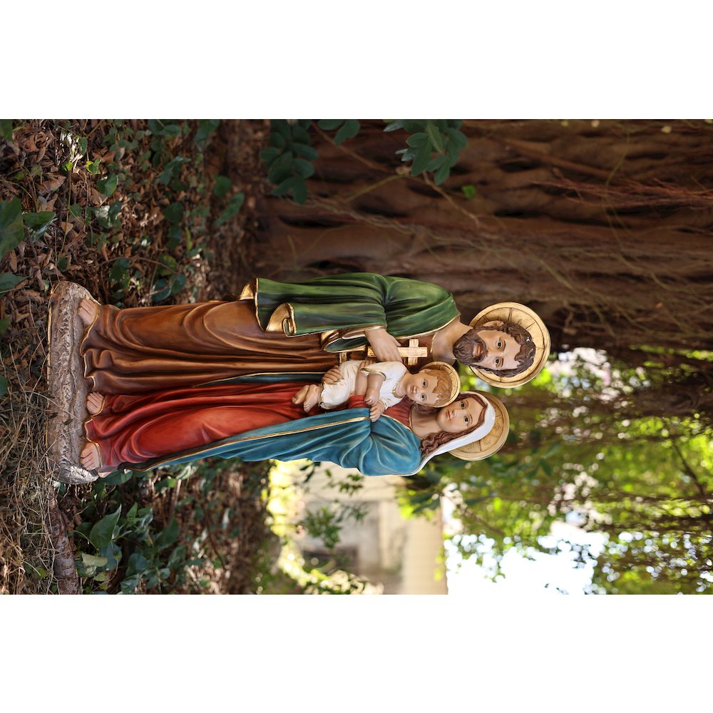 33in Holy Family Figure Statue Religious Decor Indoor/Outdoor. Picture 2