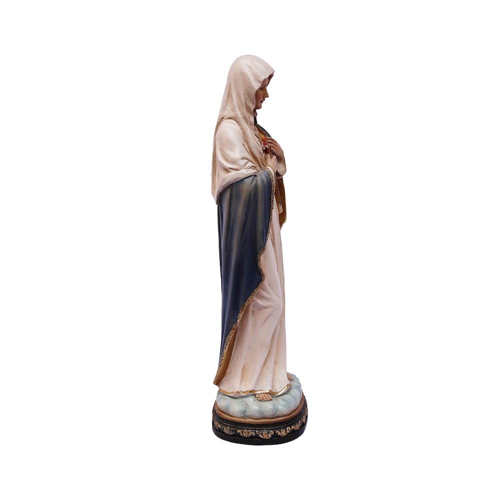12 in Sacred Heart Mary Statue Religious Decor. Picture 5