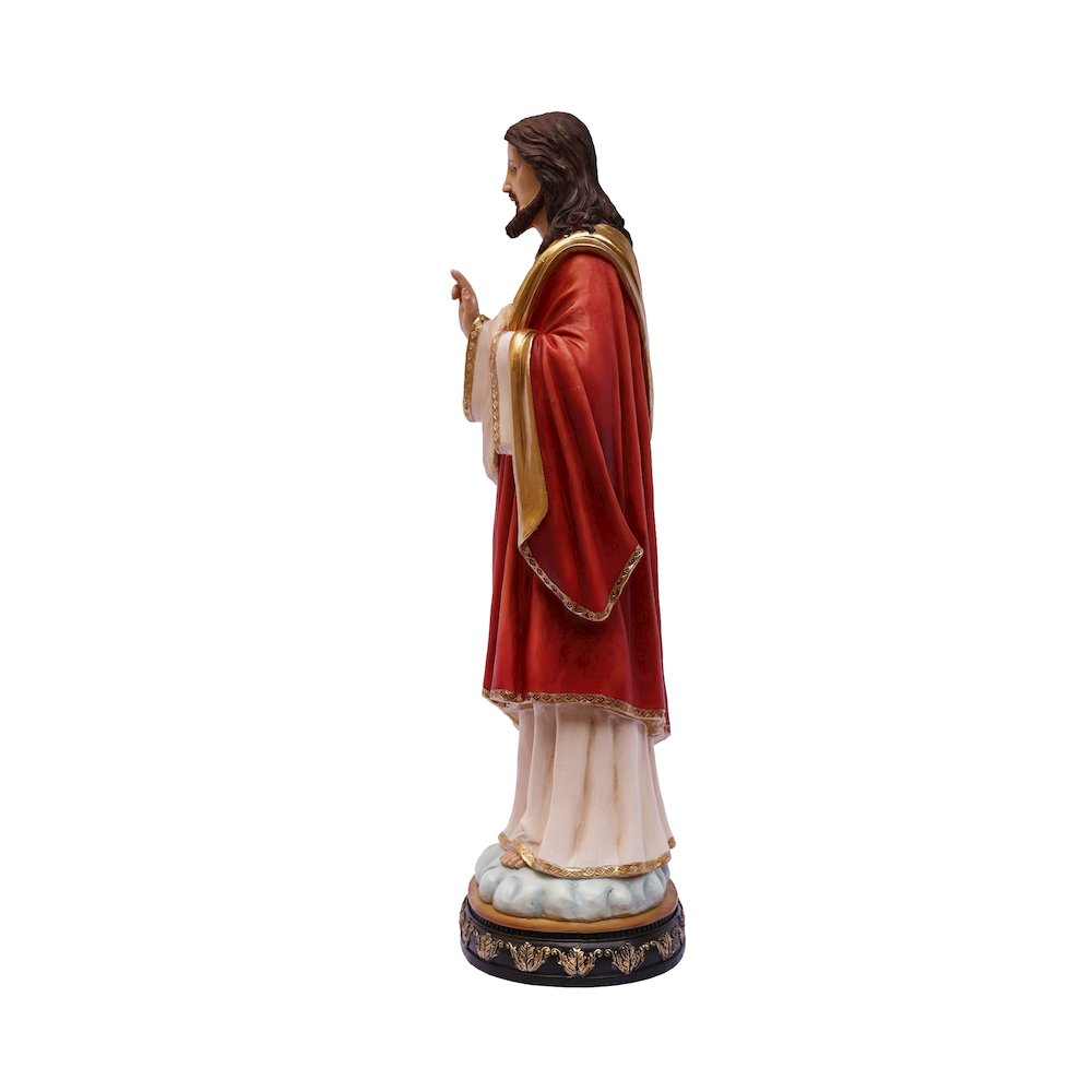24 in Sacred Heart of Jesus Statue Religious Decor Indoor/Outdoor. Picture 5