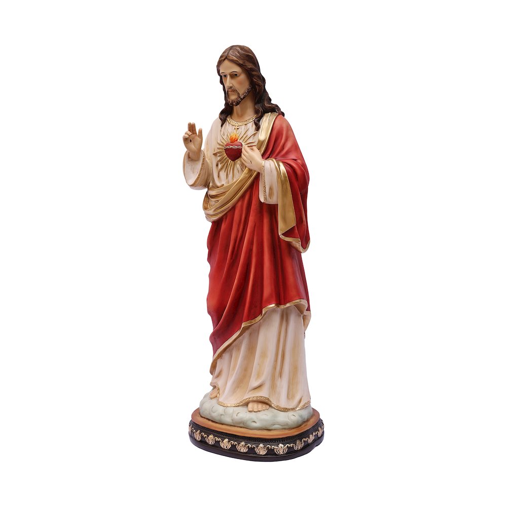 39 in Sacred Heart of Jesus Statue Religious Decor Indoor/Outdoor. Picture 4