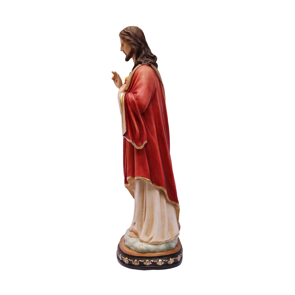 39 in Sacred Heart of Jesus Statue Religious Decor Indoor/Outdoor. Picture 5