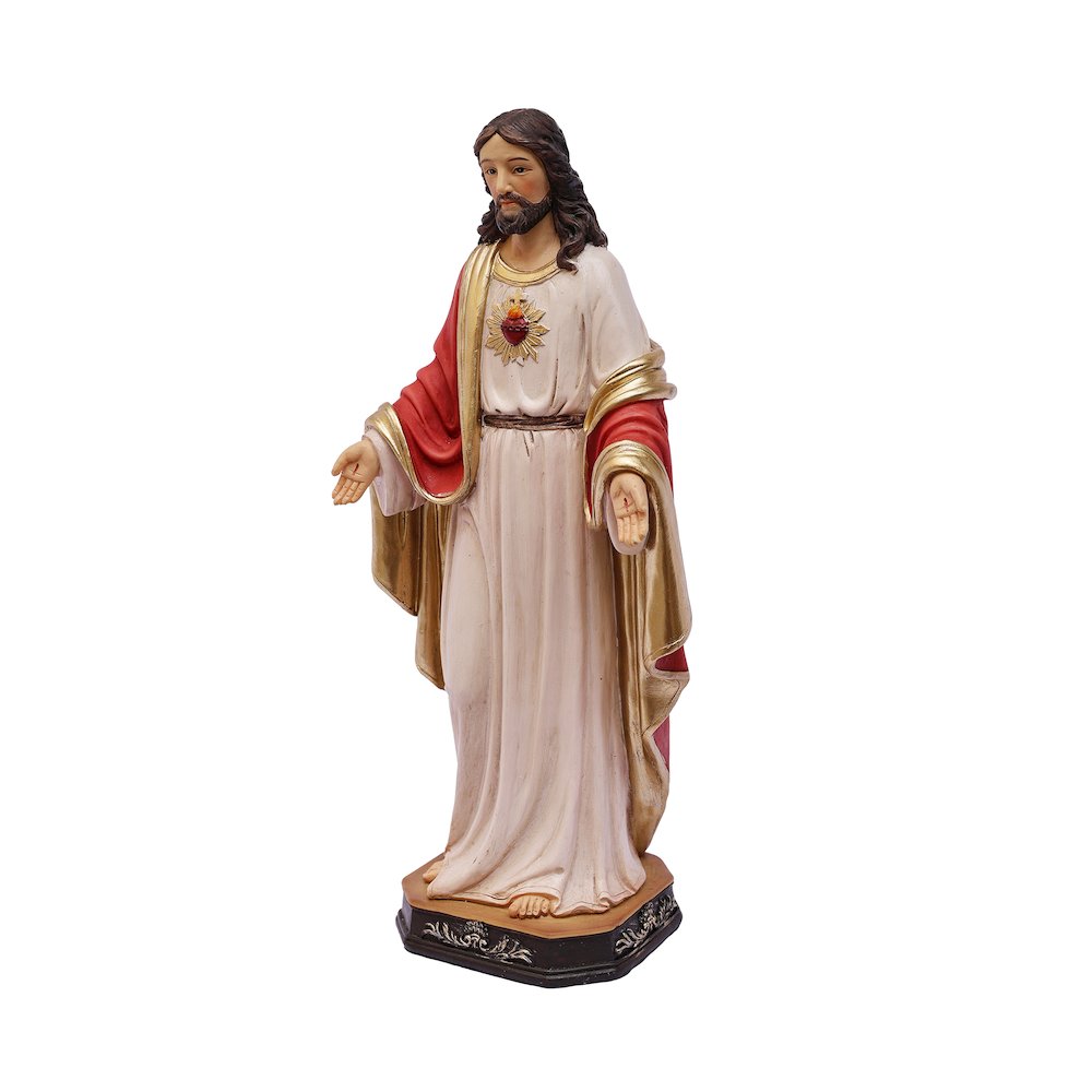 24 in Sacred Heart of Jesus Statue Religious Decor Indoor/Outdoor. Picture 4
