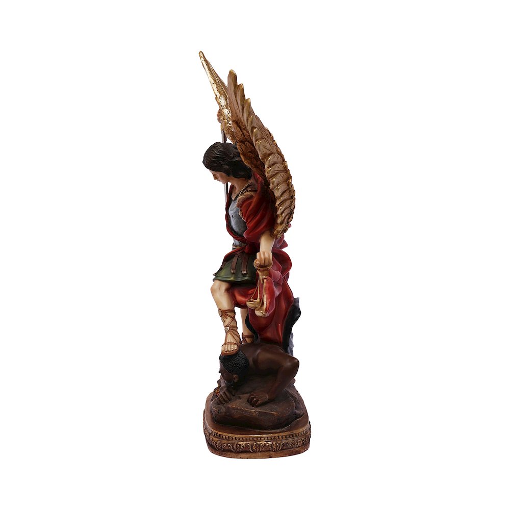 24in St. Michael Statue Arcangel Miguel Indoor/Outdoor Religious Decor. Picture 5