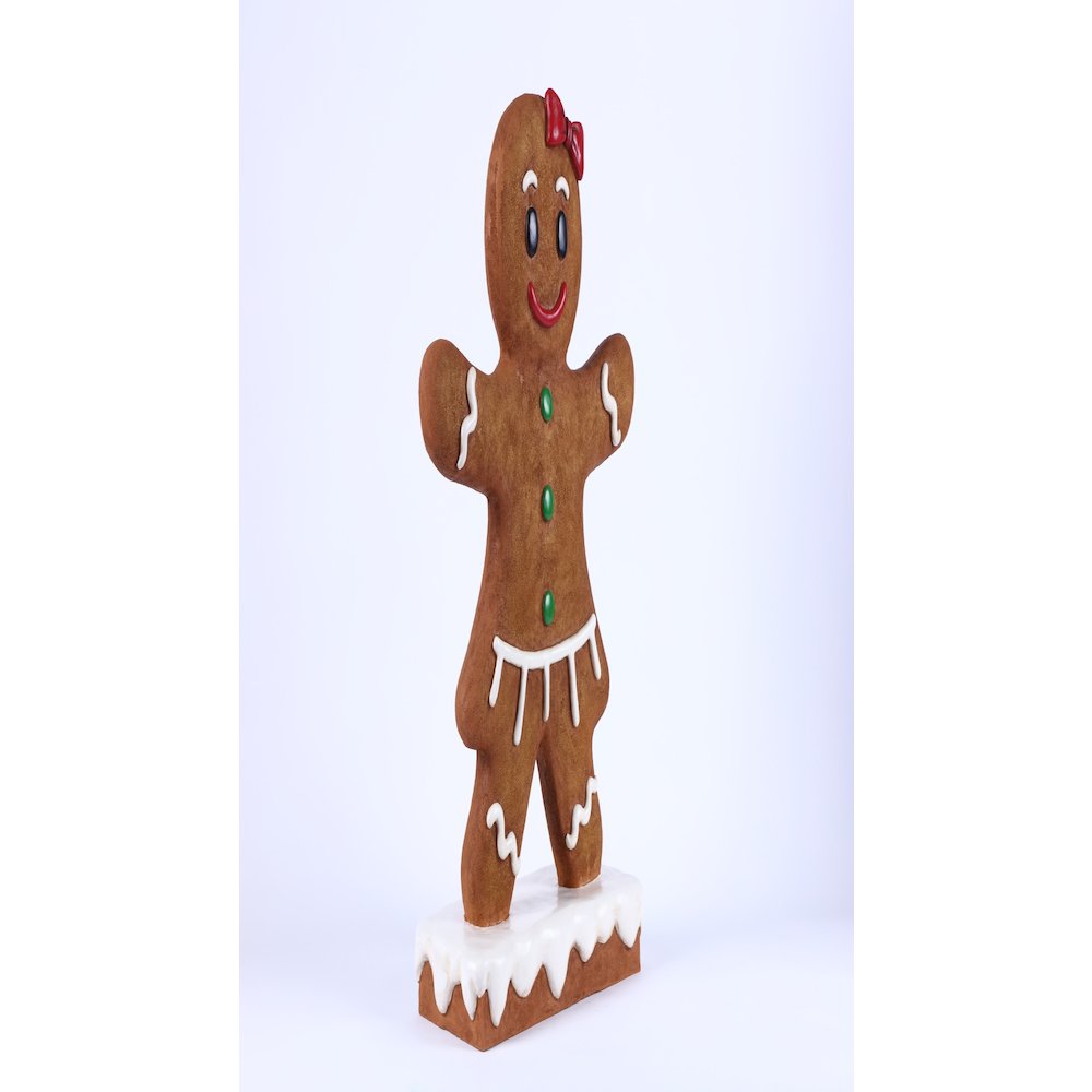 Gingerbread Girl Statue. Picture 1
