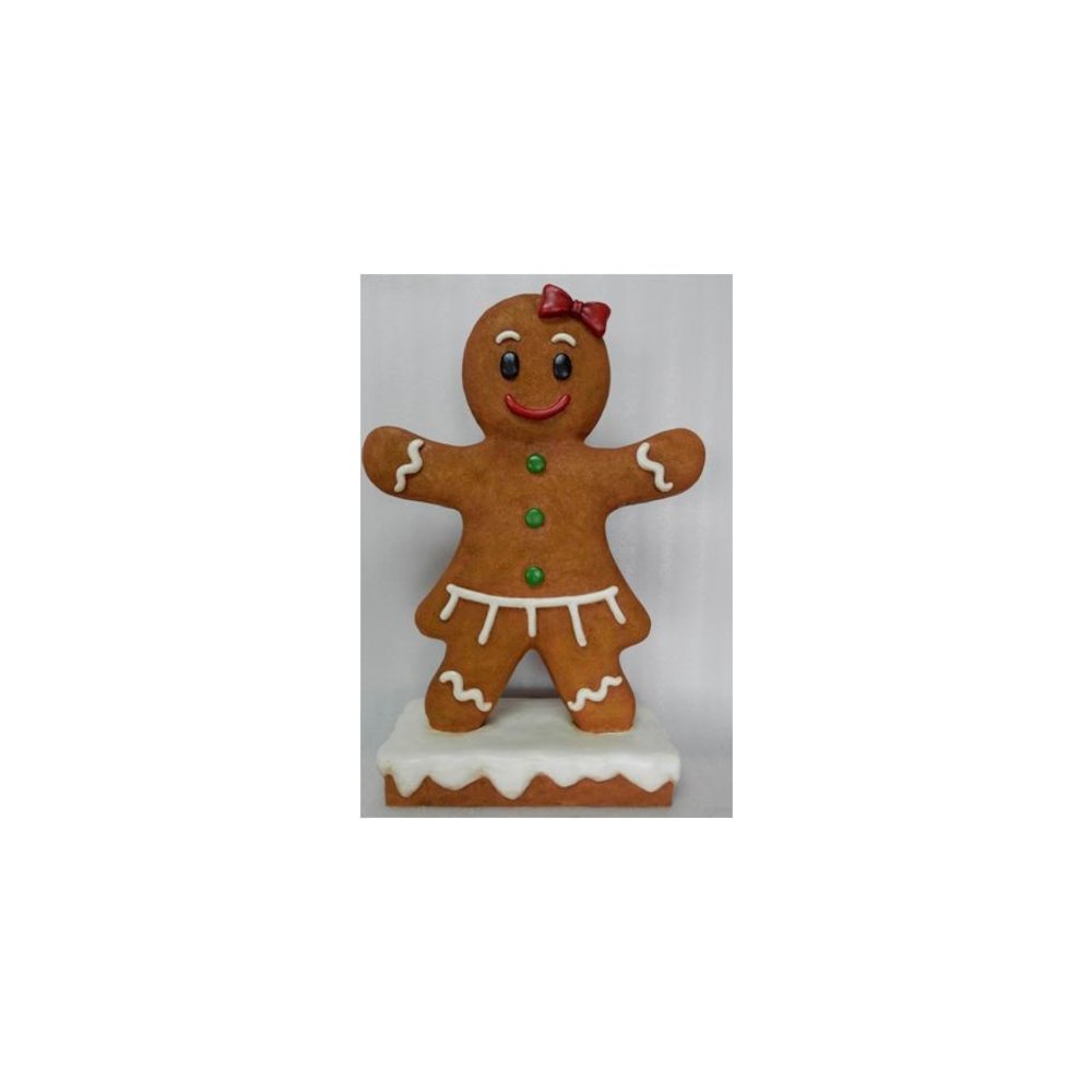 Gingerbread Girl Statue. Picture 7