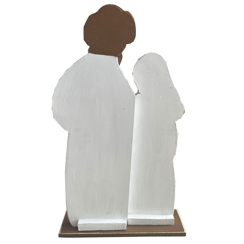 27in Wooden Nativity Christmas Decor Indoor Outdoor Use. Picture 5