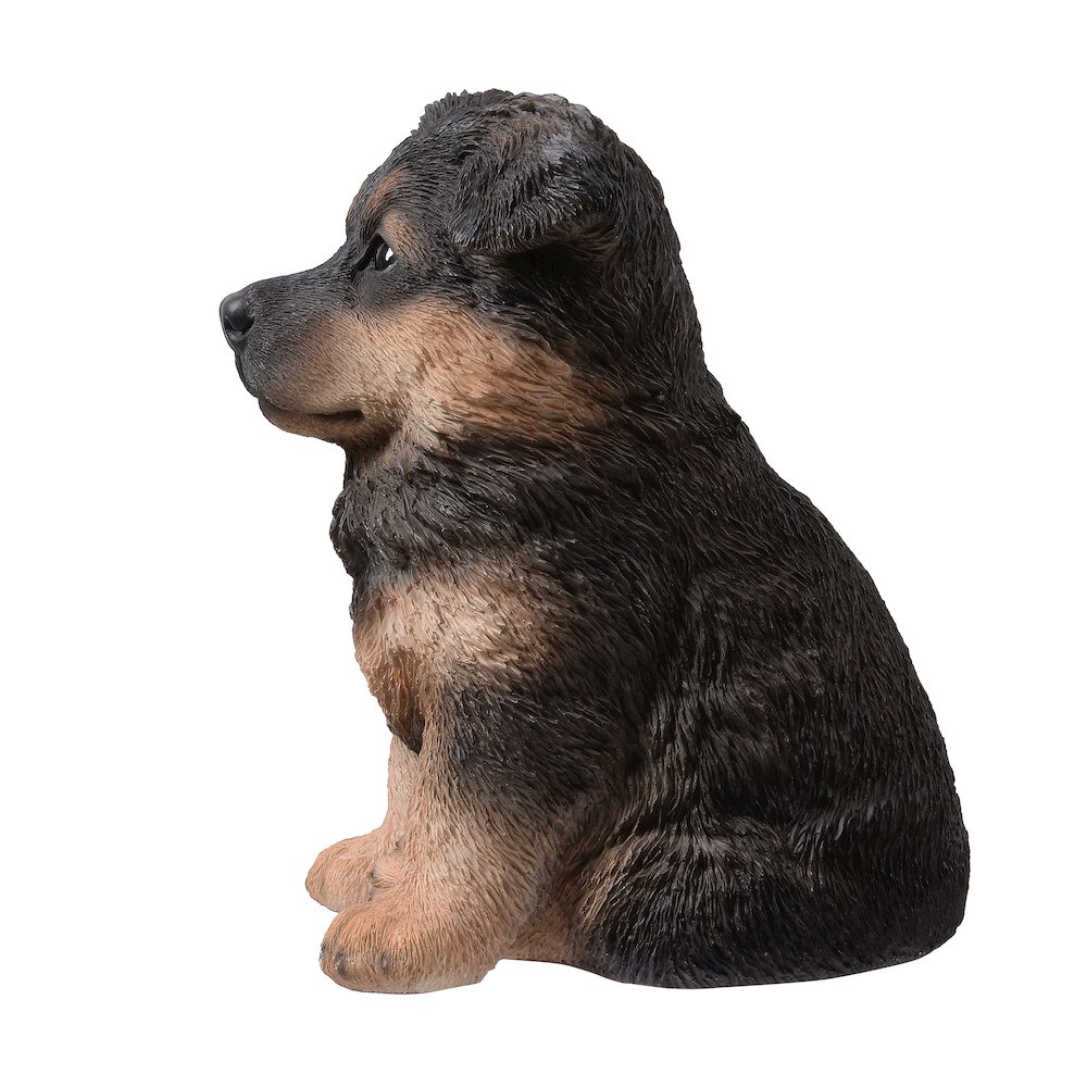 10" German Shepherd Puppy Statue. Picture 5
