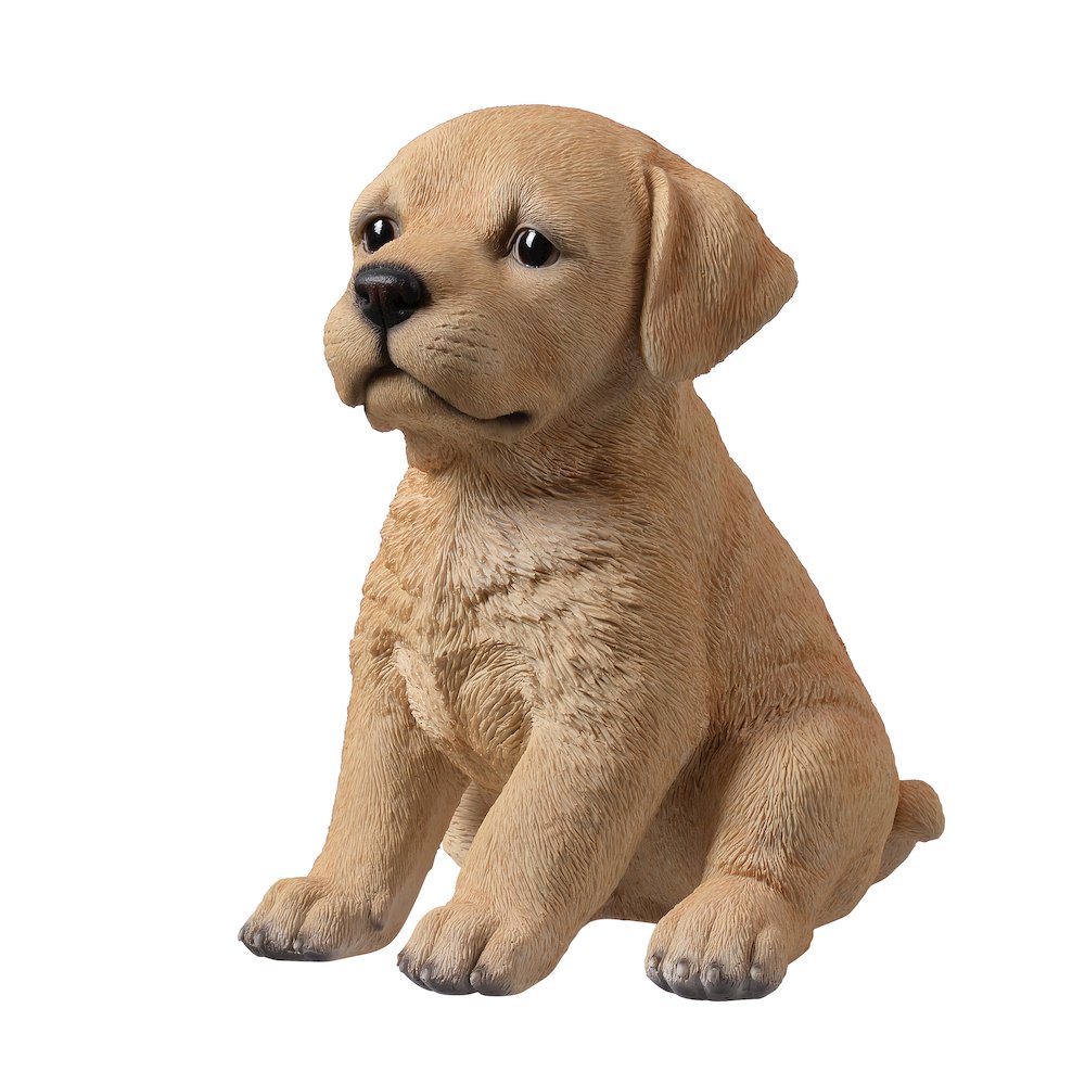 10" Labrador Puppy Statue. Picture 4