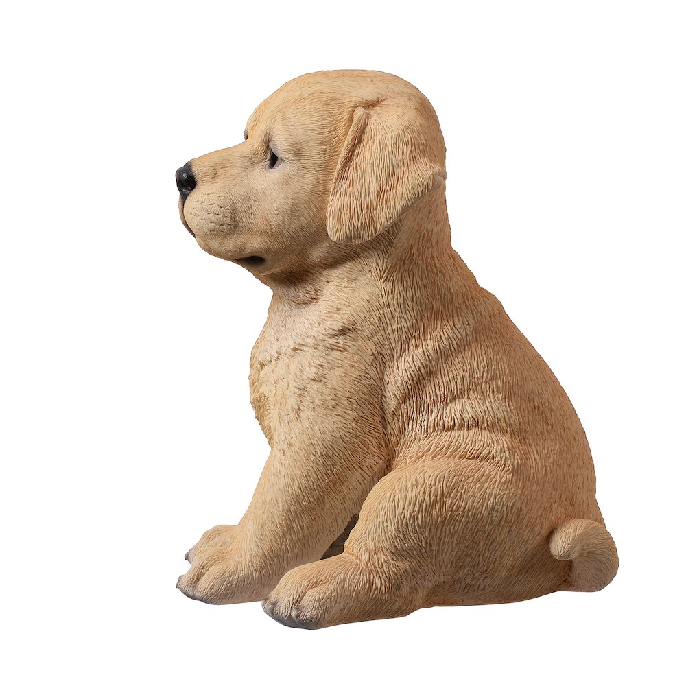 10" Labrador Puppy Statue. Picture 5